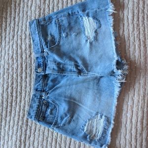 Gap Distressed Denim Shorts | 26